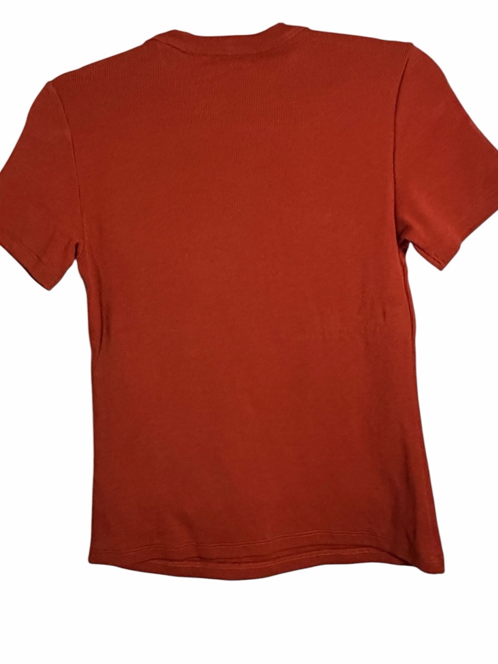 Veronica Beard Pruitt Crewneck Ribbed Short Sleeve Tee - Picture 3 of 4
